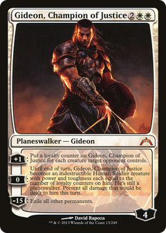 Gideon, Champion of Justice - Foil