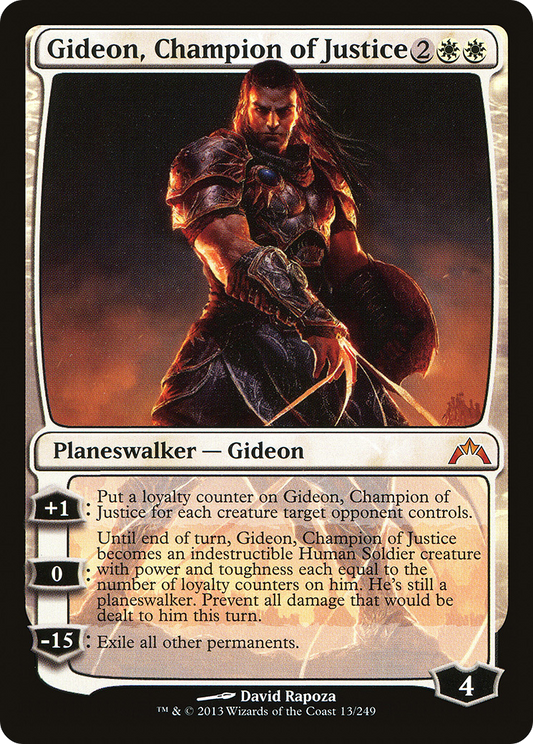 Gideon, Champion of Justice - Foil