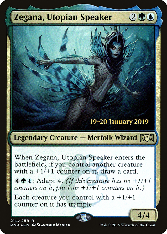 Zegana, Utopian Speaker (214) (Prerelease) - Foil