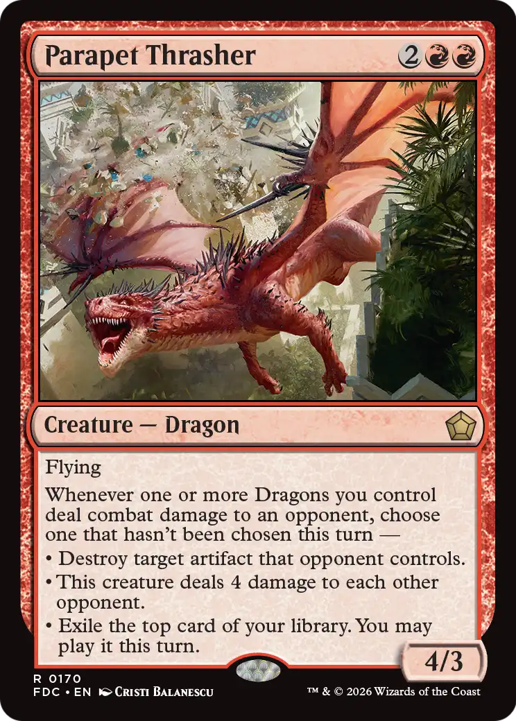 Parapet Thrasher (FDC)
