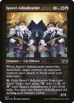 Spara's Adjudicators (400) (Showcase) - Gilded Foil