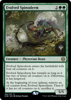 Evolved Spinoderm (166) (Promo Pack) - Foil