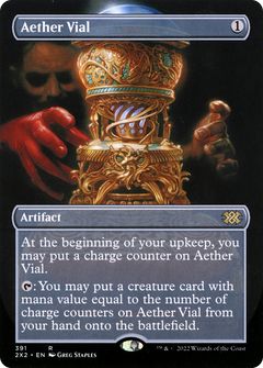 Aether Vial (391) (Borderless) - Foil