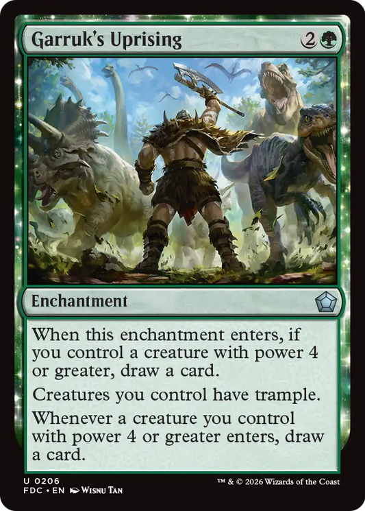 Garruk's Uprising (FDC)