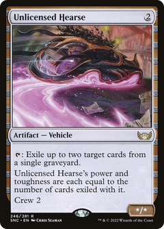 Unlicensed Hearse - Foil