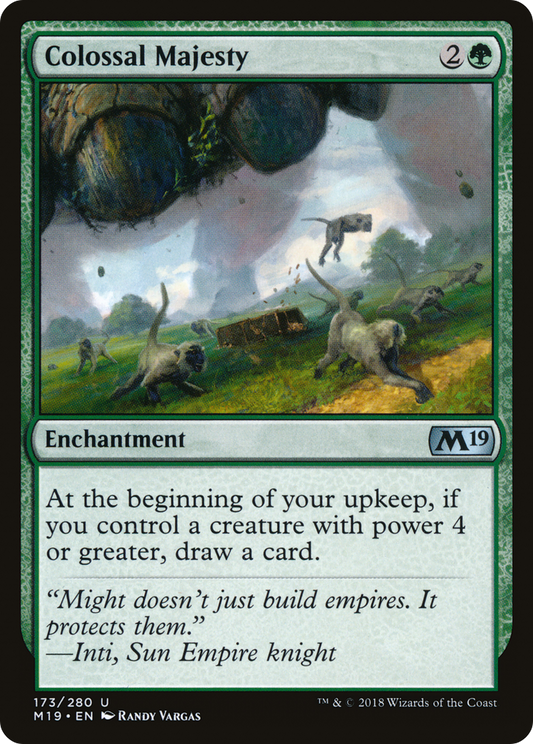 Colossal Majesty - Foil
