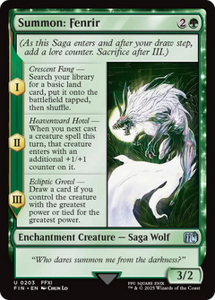 Summon: Fenrir - Foil