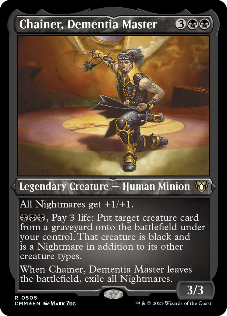 Chainer, Dementia Master (0505) - Foil Etched