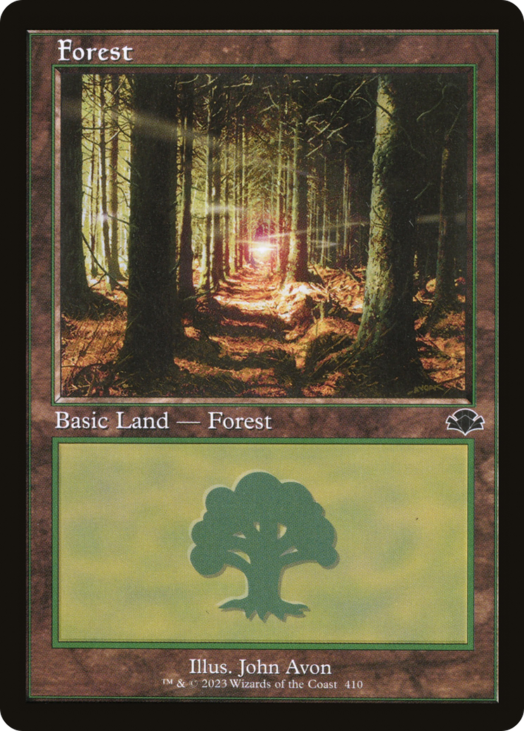 Forest (410) (Retro Frame) - Foil