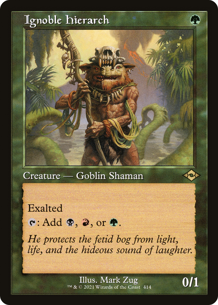 Ignoble Hierarch (414) (Retro Frame)