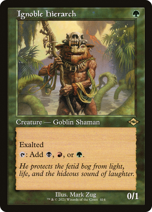 Ignoble Hierarch (414) (Retro Frame)