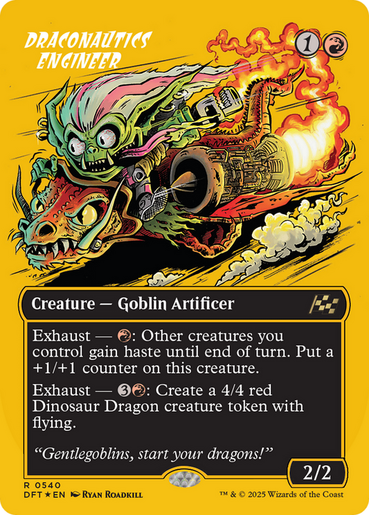 Draconautics Engineer (0540) (Borderless) - First Place Foil
