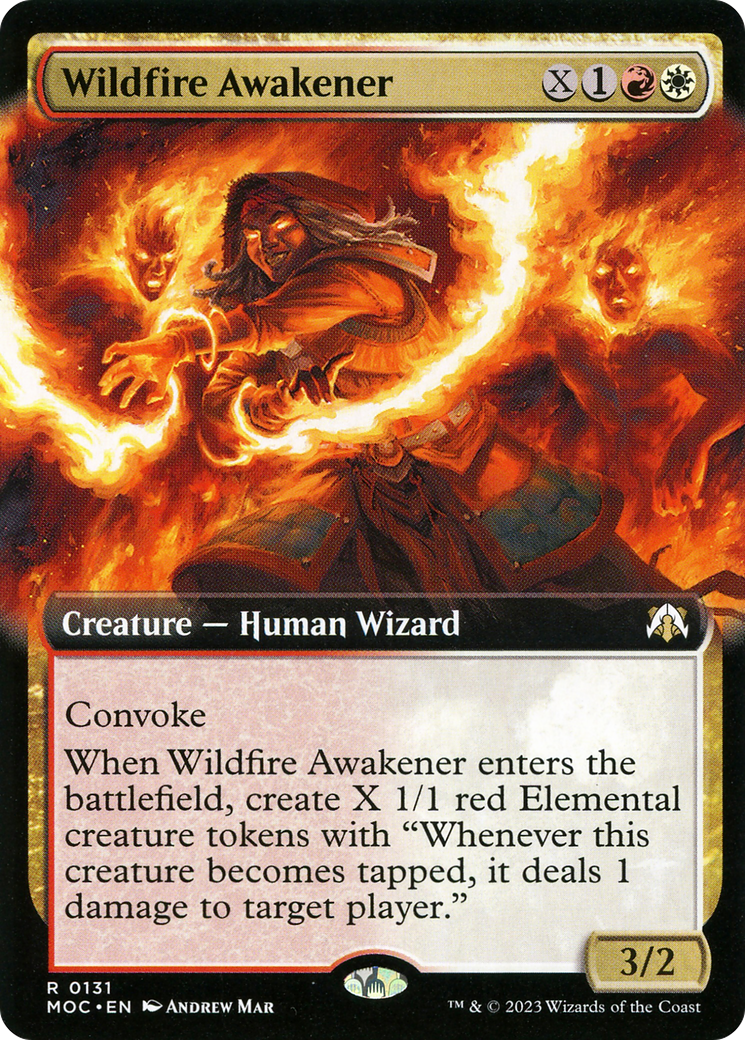 Wildfire Awakener (0131) (Extended Art)