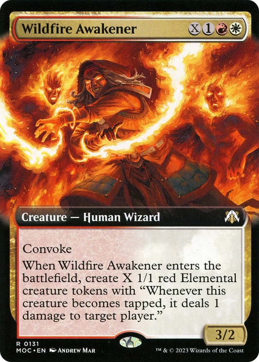 Wildfire Awakener (0131) (Extended Art)