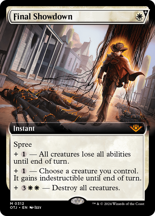 Final Showdown (0312) (Extended Art) - Foil