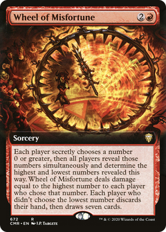 Wheel of Misfortune (672) (Extended Art) - Foil