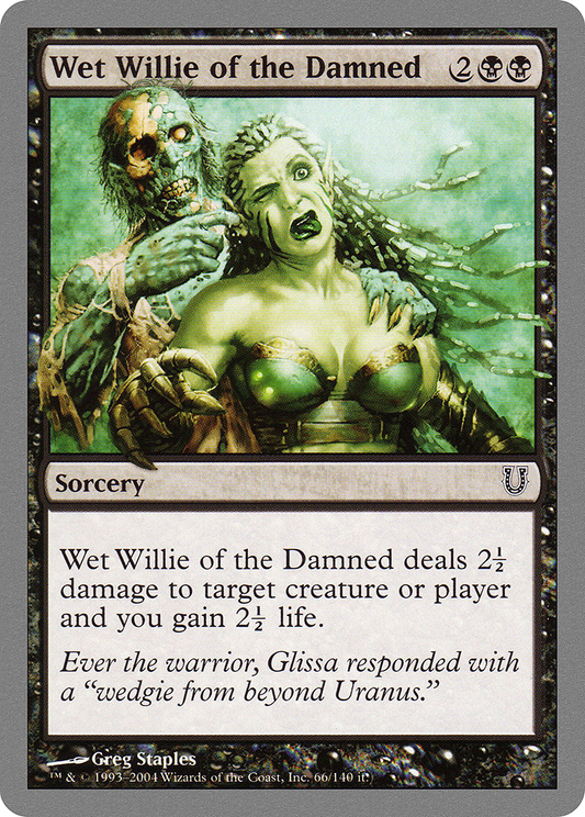 Wet Willie of the Damned - Foil