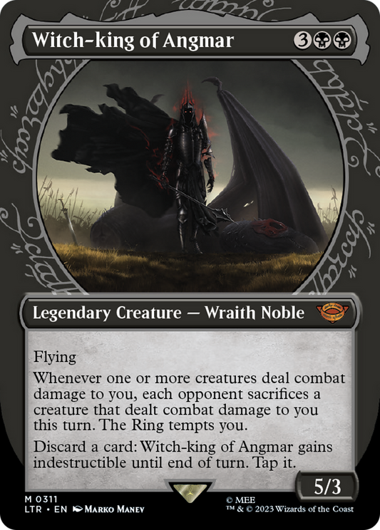 Witch-king of Angmar (0311) (Borderless) (Showcase)