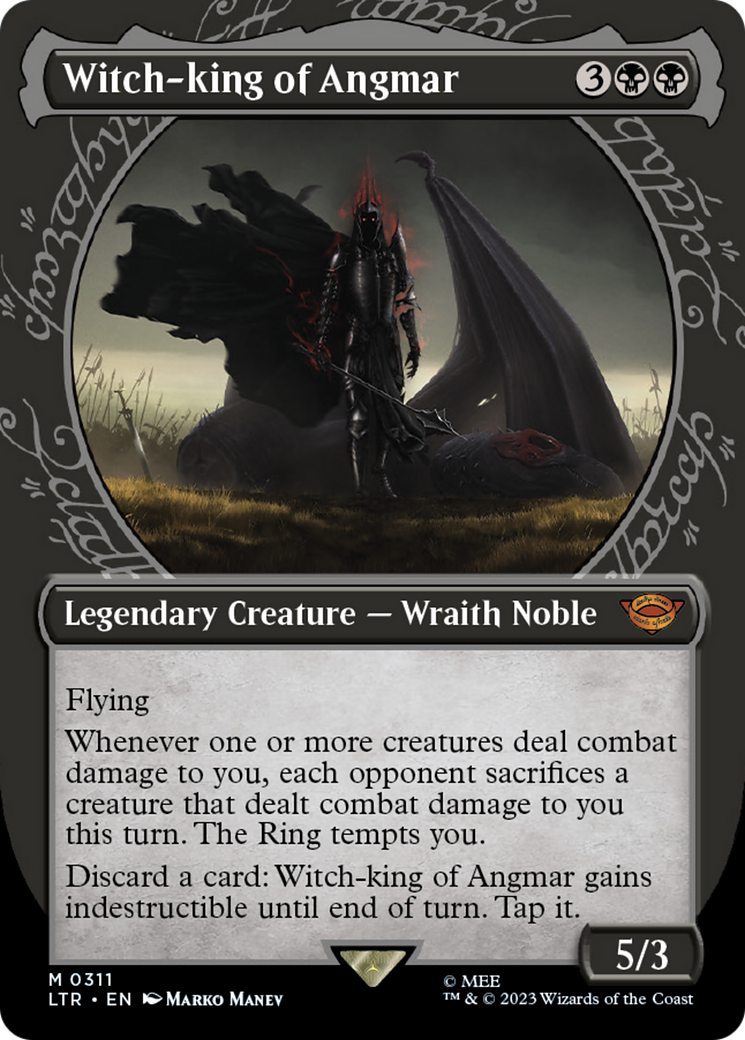 Witch-king of Angmar (0311) (Borderless) (Showcase) - Foil