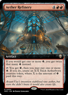Aether Refinery (0054) (Extended Art) - Ripple Foil