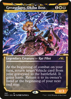 Greasefang, Okiba Boss (397) (Showcase) - Foil
