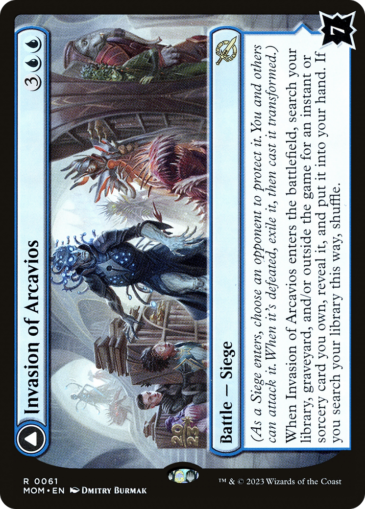 Invasion of Arcavios // Invocation of the Founders (0061) (Prerelease) (PMOM) - Foil