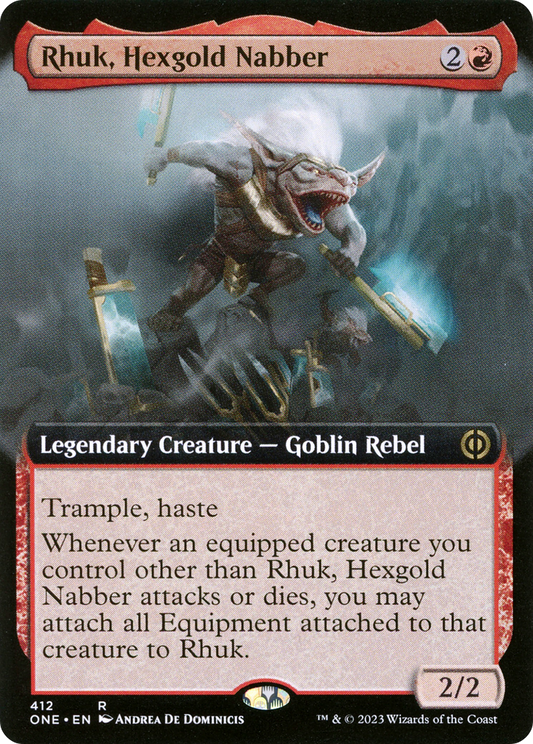 Rhuk, Hexgold Nabber (412) (Extended Art)