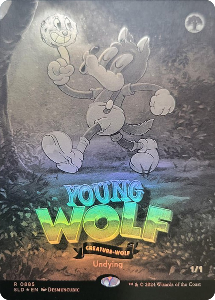 Young Wolf (0885) (Showcase) - Foil