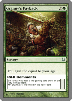 Granny's Payback - Foil