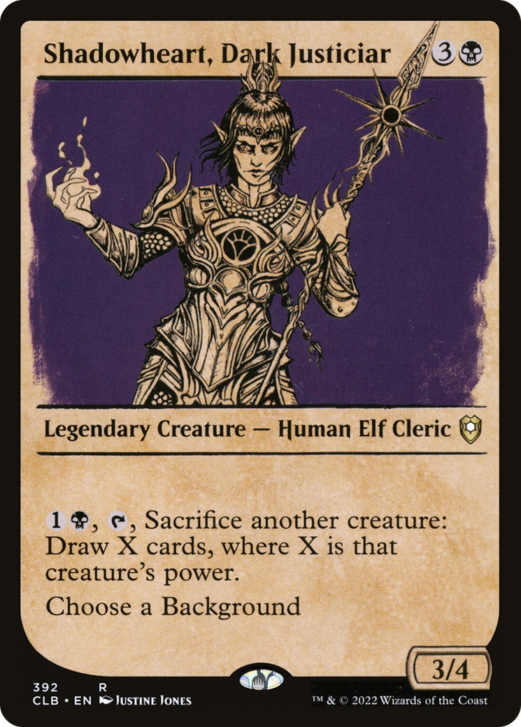 Shadowheart, Dark Justiciar (392) (Showcase)