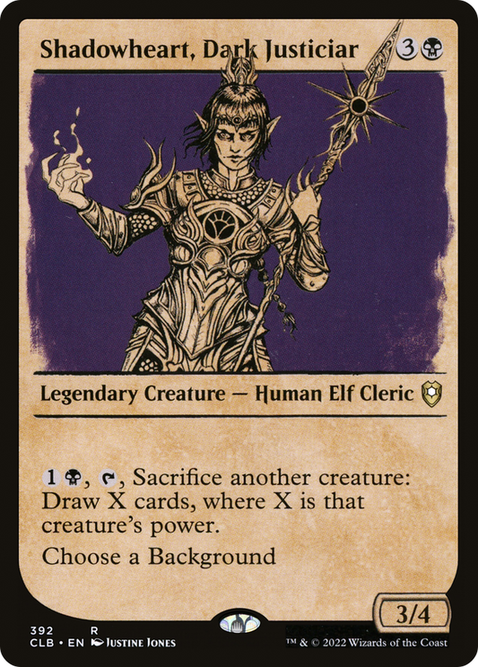 Shadowheart, Dark Justiciar (392) (Showcase)