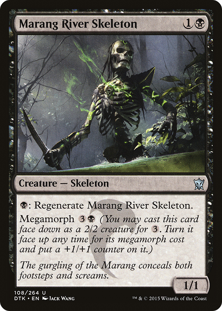 Marang River Skeleton - Foil