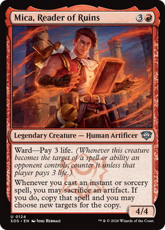 Mica, Reader of Ruins (SOS) - Foil