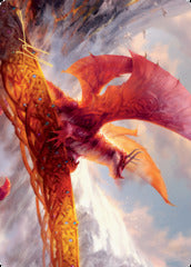 Goldspan Dragon (35/81) Art Card (AKHM) - Gold-Stamped Signature