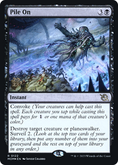 Pile On (122) (Prerelease) - Foil