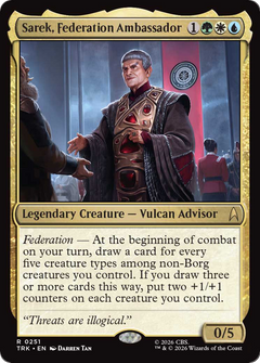 Sarek, Federation Ambassador (TRK)