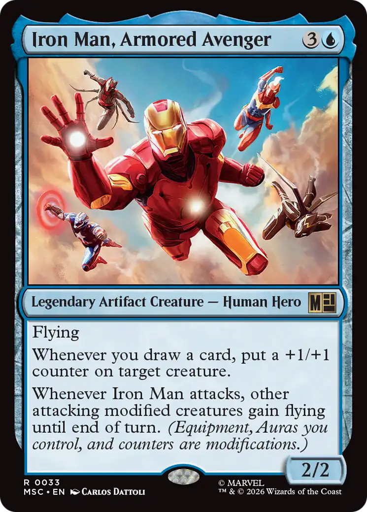 Iron Man, Armored Avenger (0033) (MSC) - Foil