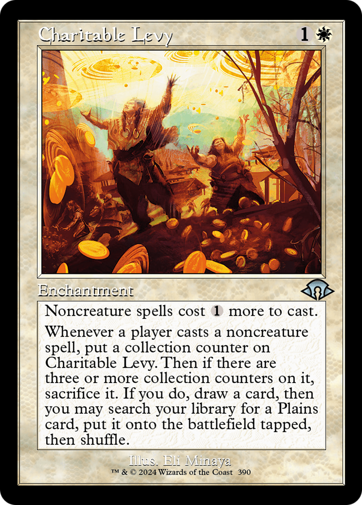 Charitable Levy (0390) (Retro Frame)