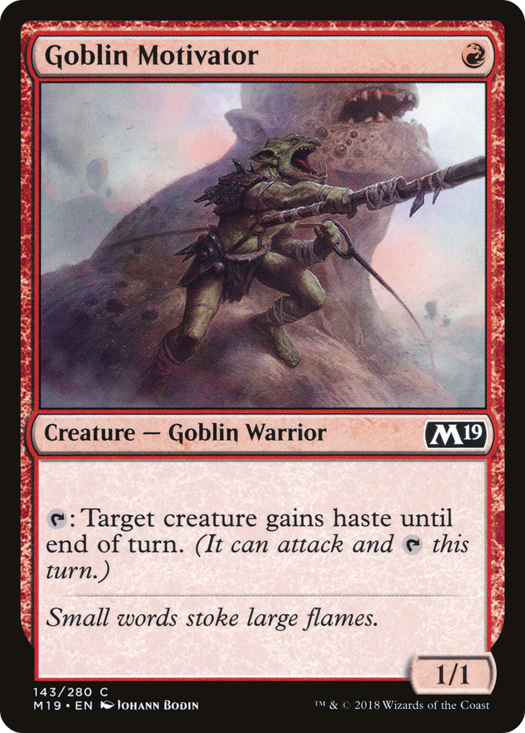 Goblin Motivator - Foil