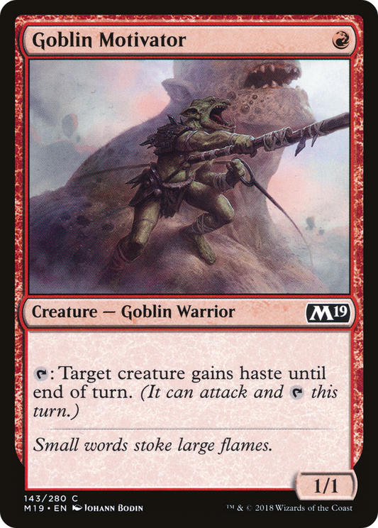 Goblin Motivator - Foil