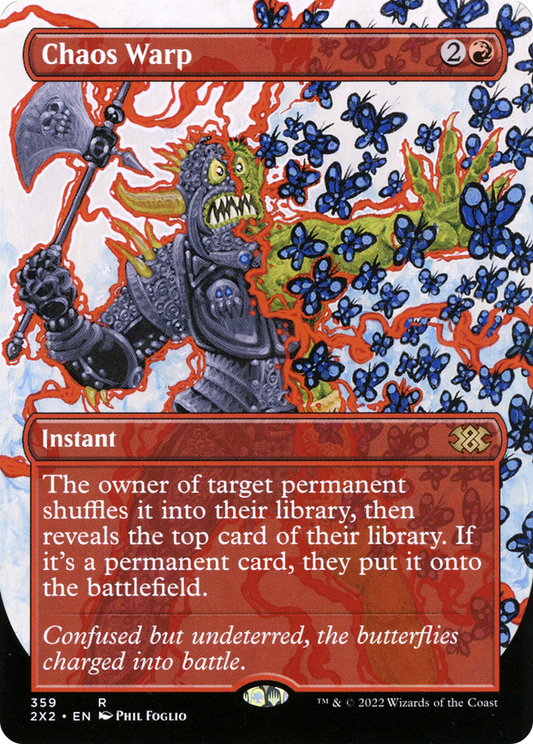 Chaos Warp (359) (Borderless) - Foil