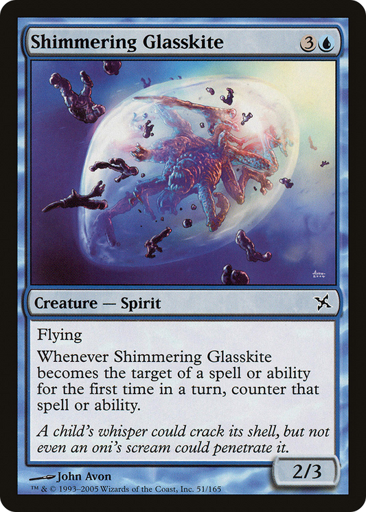 Shimmering Glasskite