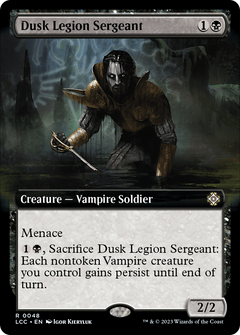 Dusk Legion Sergeant (0048) (Extended Art)