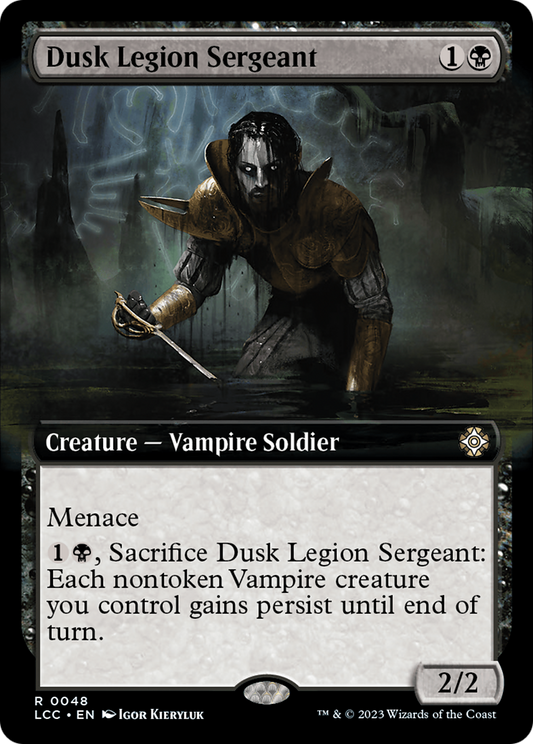 Dusk Legion Sergeant (0048) (Extended Art)