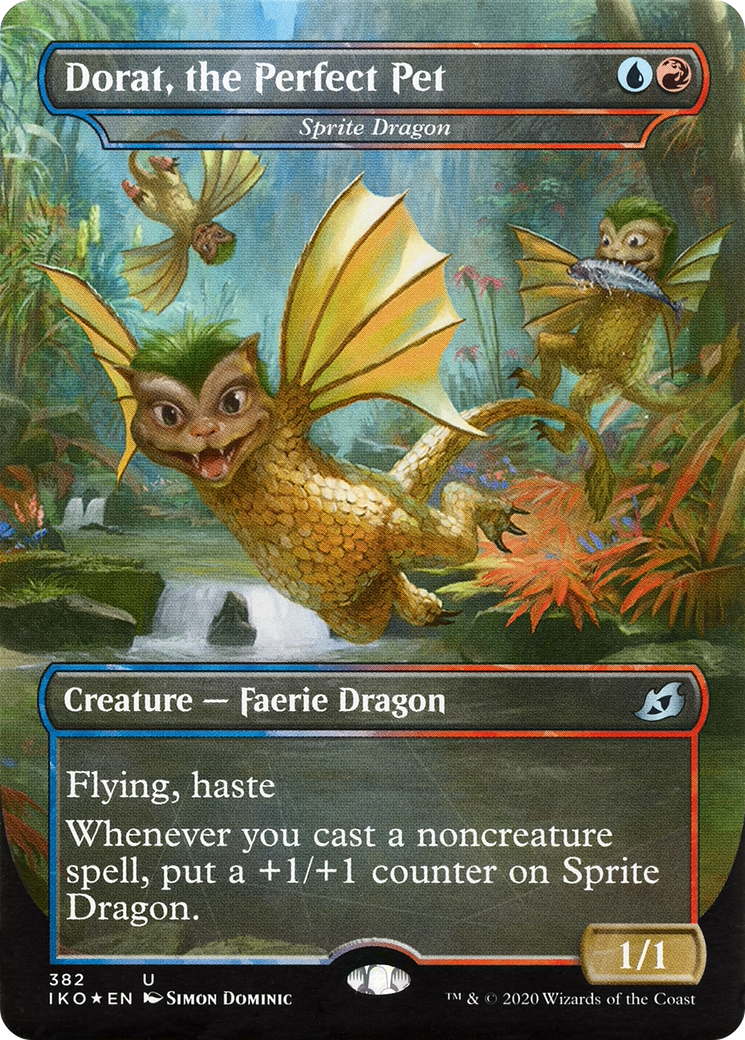 Dorat, the Perfect Pet [Sprite Dragon] (382) - Foil