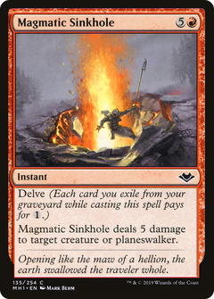 Magmatic Sinkhole - Foil