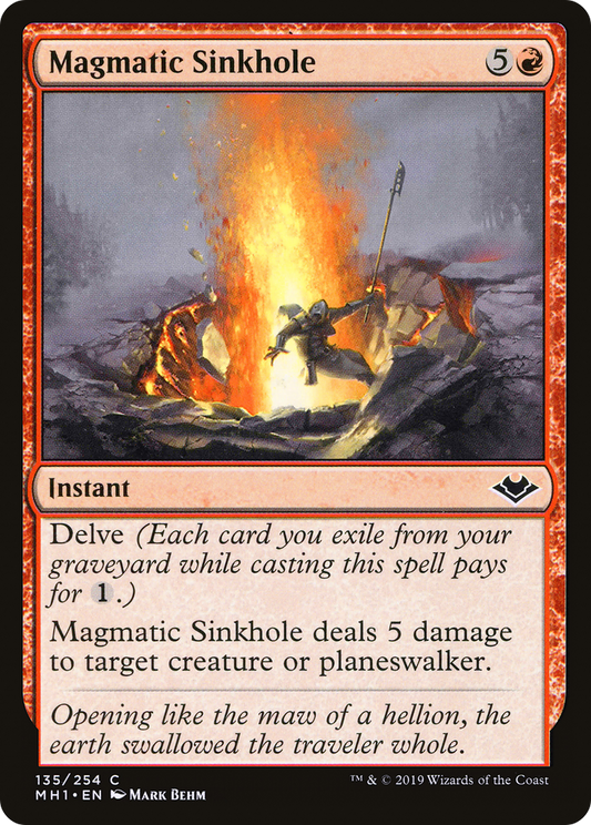 Magmatic Sinkhole - Foil