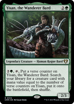 Yisan, the Wanderer Bard - Foil