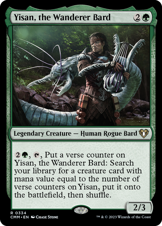 Yisan, the Wanderer Bard - Foil