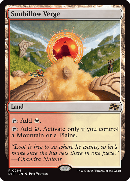 Sunbillow Verge - Foil